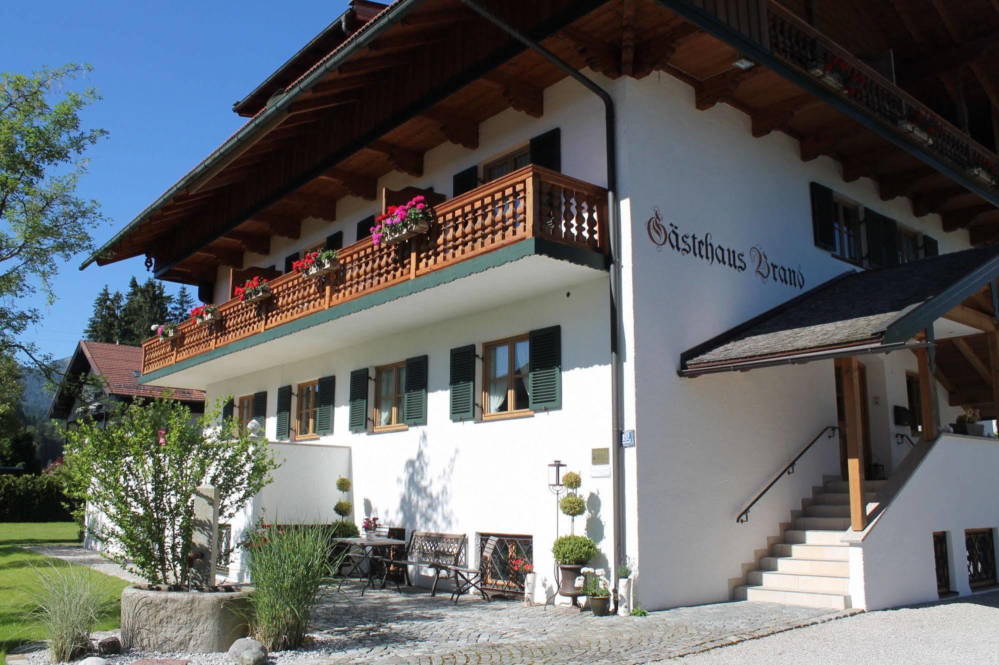 Hotel Garni Gaestehaus Brand Bad Wiessee Exterior photo